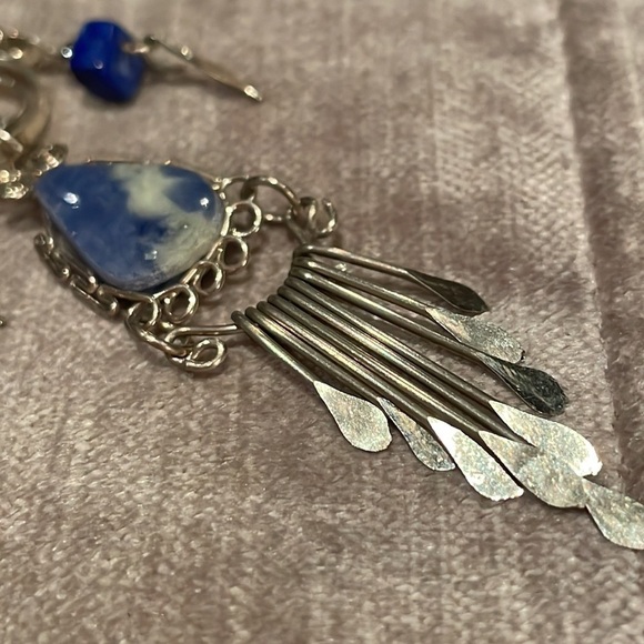 Southwestern Natural Blue Gemstone Necklace - Picture 8 of 8